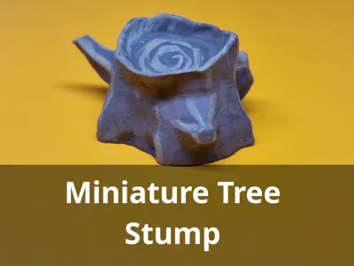Miniature Tree Stump