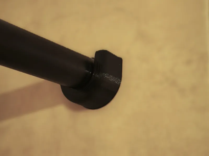 Soporte para caño de una pulgada