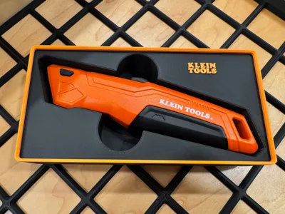 Gridfinity Klein Slide-Out Utility Knife Holder