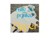 0.2mm layer, 1 walls, 5% infill