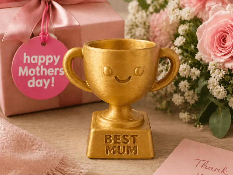 BEST MUM Trophy