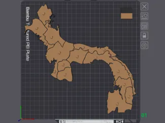 Mapa de Panamá 