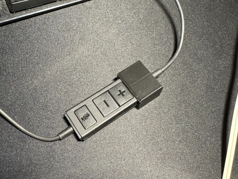 Logi Headset Call Button Block Off