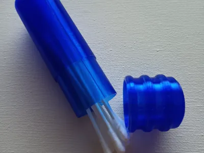 Cotton swab "to go"