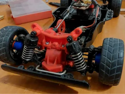 tamiya ta01 ta02 front shock tower