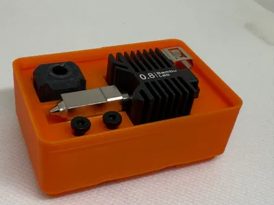 1.5x1x3 Gridfinity P1 Series Hotend support