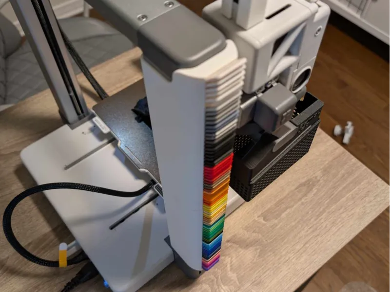 A1 Z Pillar Swatch Rack