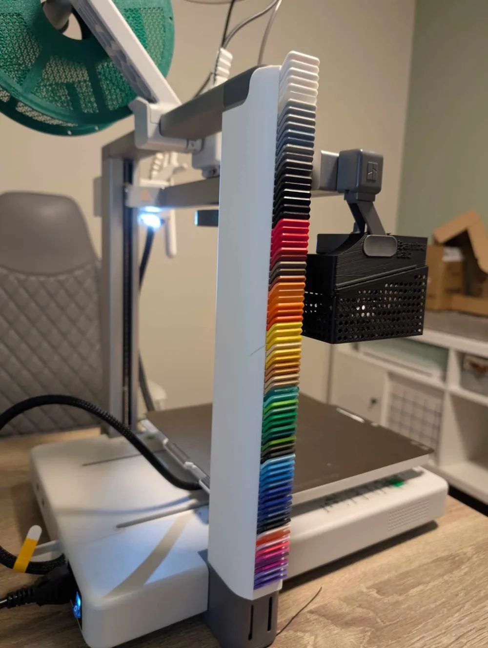A1 Z Pillar Swatch Rack by Amplio-Simon - MakerWorld