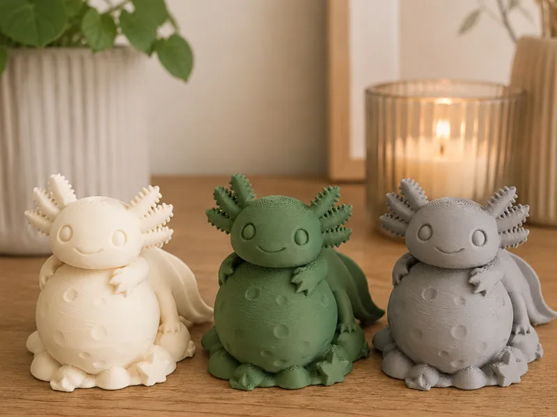 Pastel Axolotl