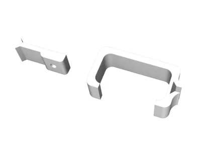 A1 clip bracket, universal clip, Z-axis lamp holder