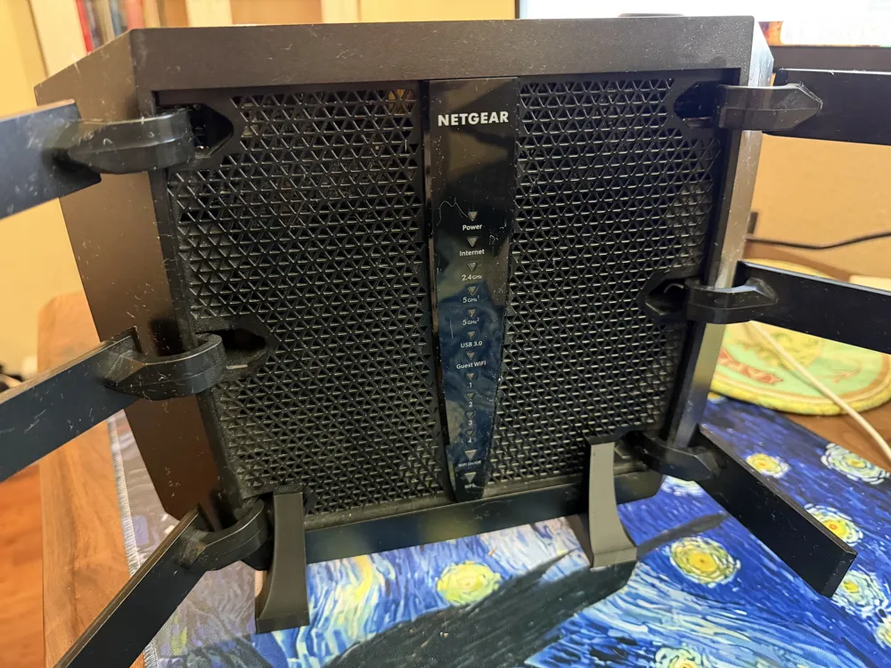 Netgear Nighthawk X6S R7900P/R8000P Router Stand - Free 3D Print Model ...