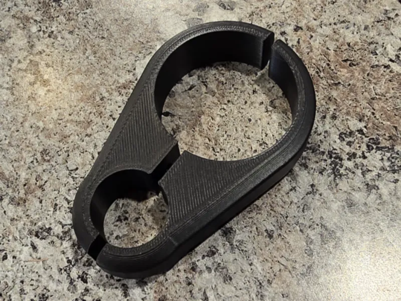 -8AN to roll bar clamp