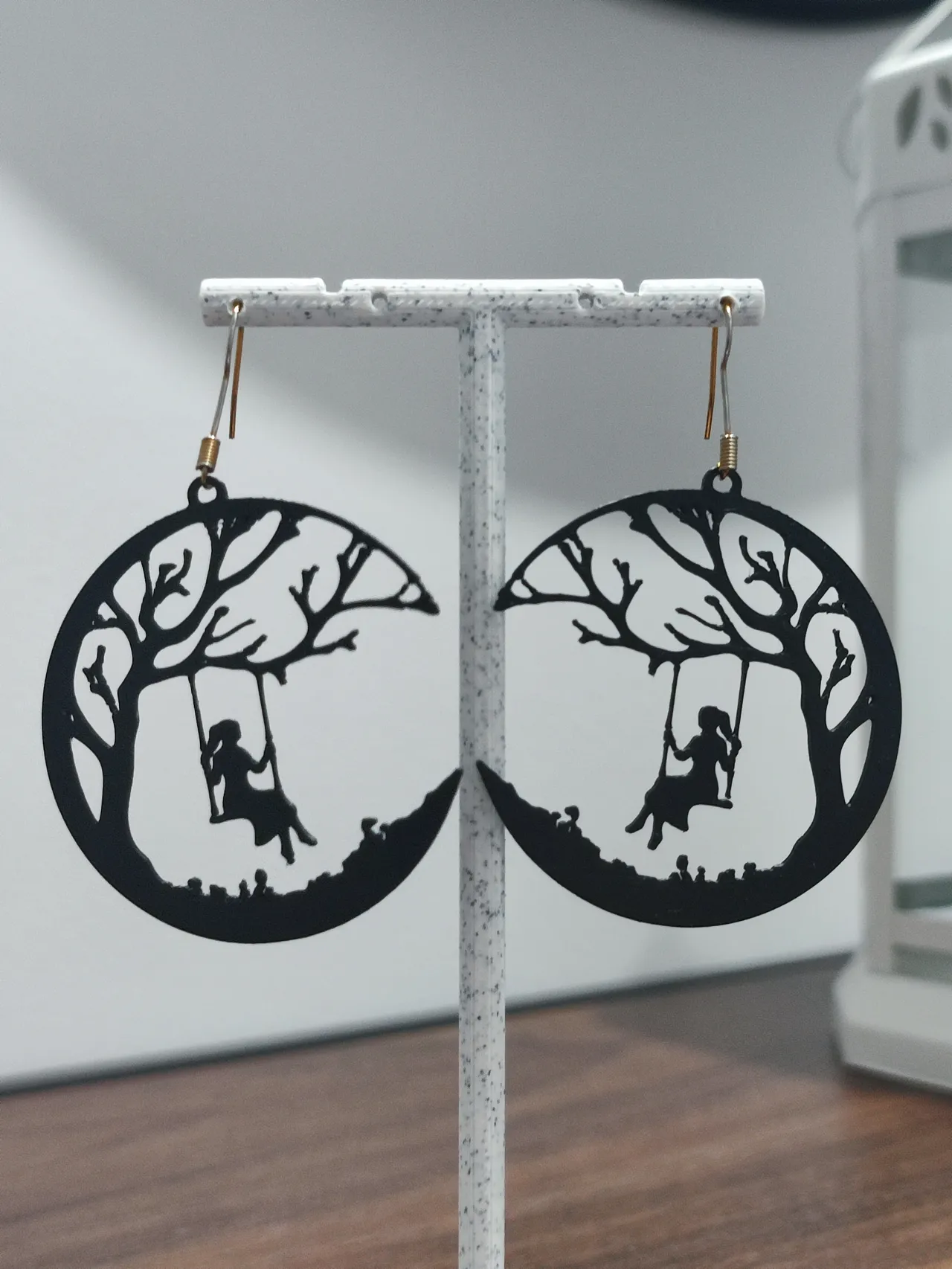 Aretes Columpio de Luna view 3