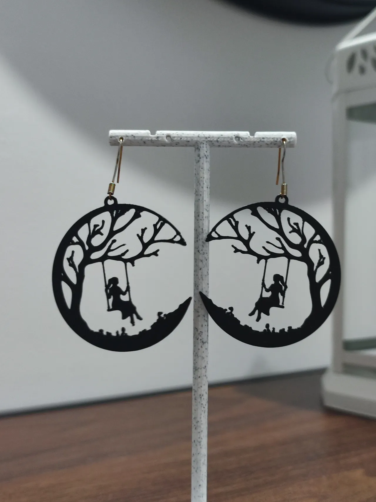 Aretes Columpio de Luna view 2