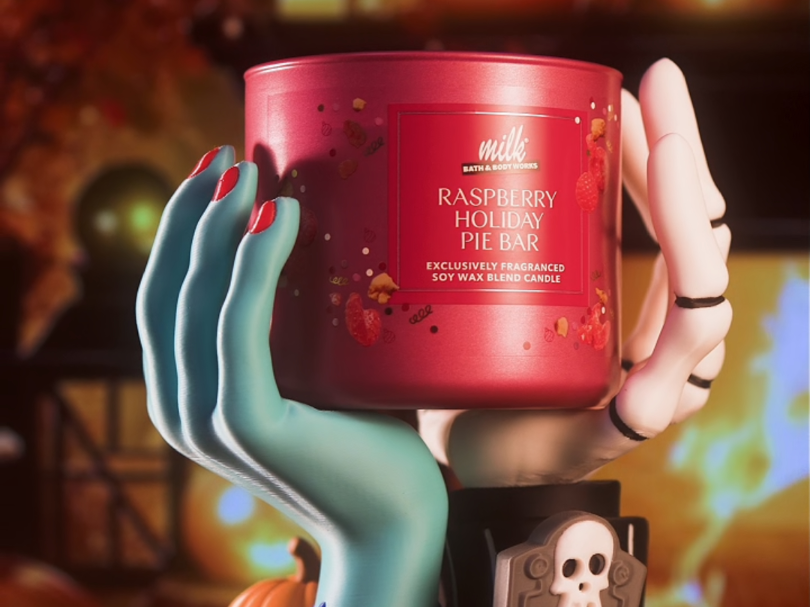 Porta vela de tres mechas – JACK y SALLY 3D model