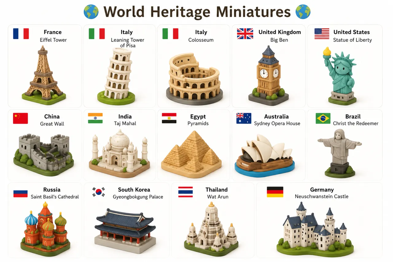World Heritage Miniatures view 4
