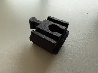 Reduction wooden train rails to Duplo