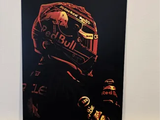 Max Verstappen Hueforge
