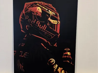 Max Verstappen Hueforge