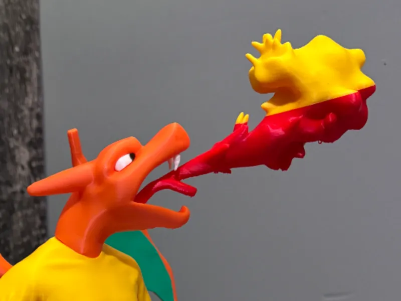 Alternate Head For Urban Charizard Model