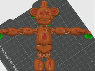 biggest freddy A1 mini can print