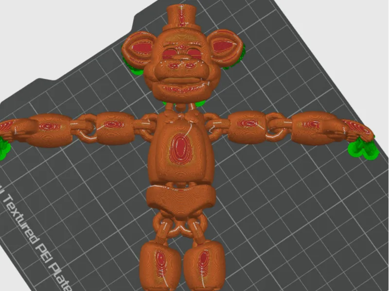 biggest freddy A1 mini can print