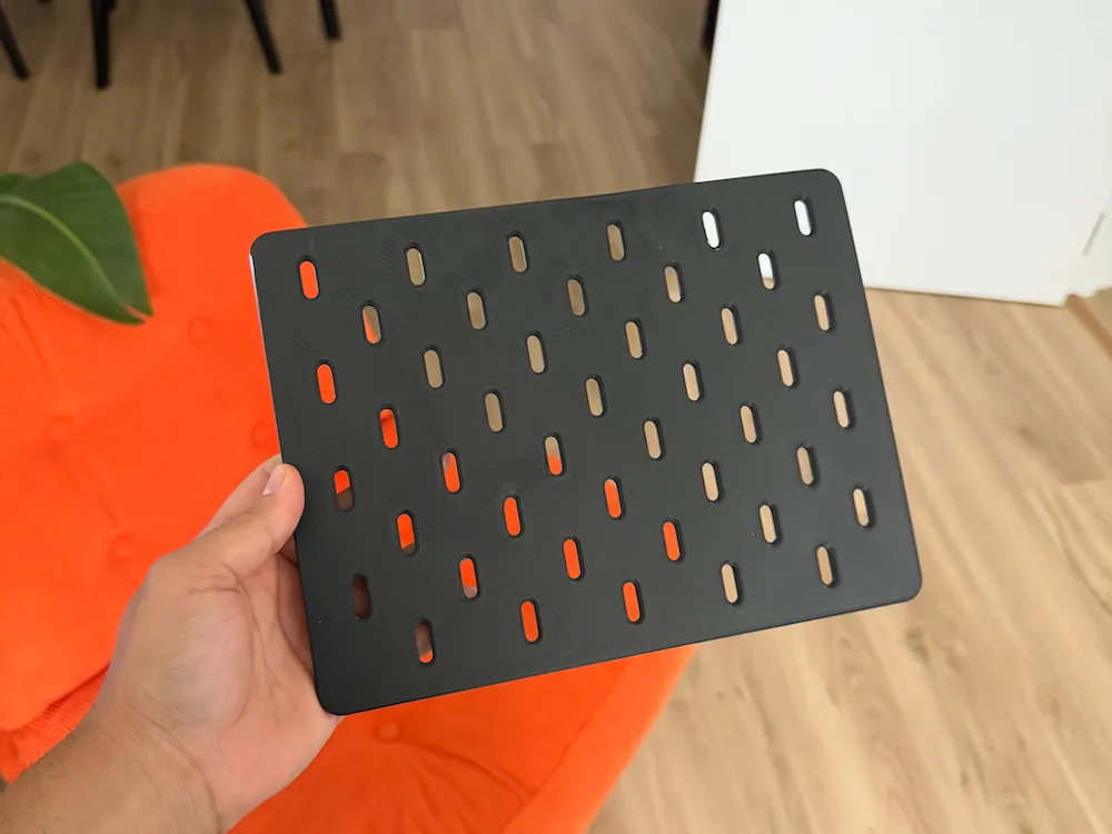 Modelo para impresión 3D: IKEA SKADIS Modular Pegboard (4 sizes) Easy Print. Referencia del modelo original.