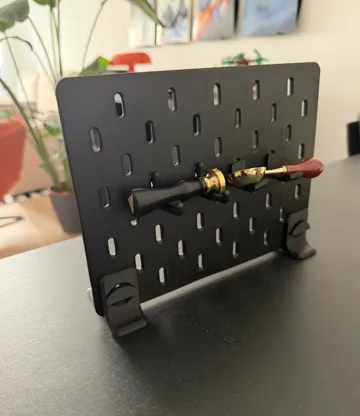 Modelo para impresión 3D: IKEA SKADIS Modular Pegboard (4 sizes) Easy Print — vista de referencia 3