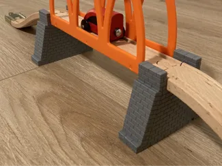 LILLABO / Brio - Stone Brick Bridge Abutment