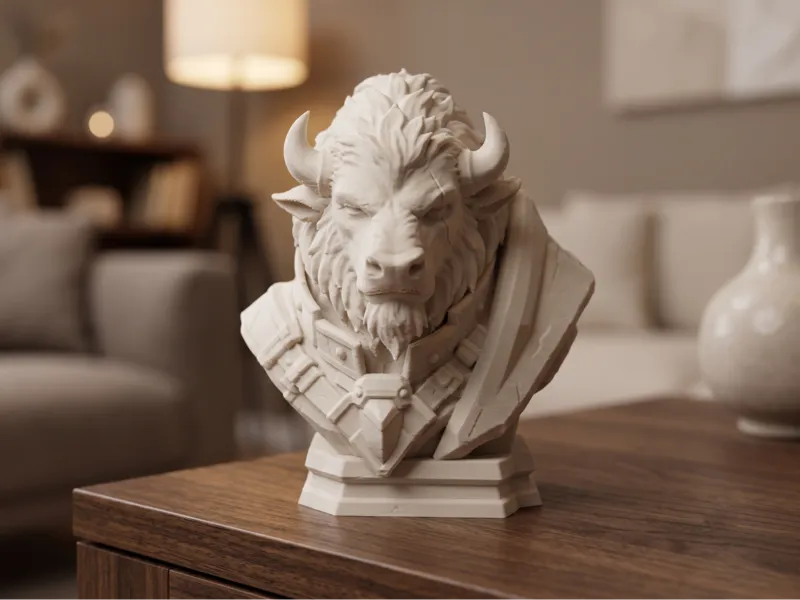 Minotaur Warrior Bust – Fantasy Display
