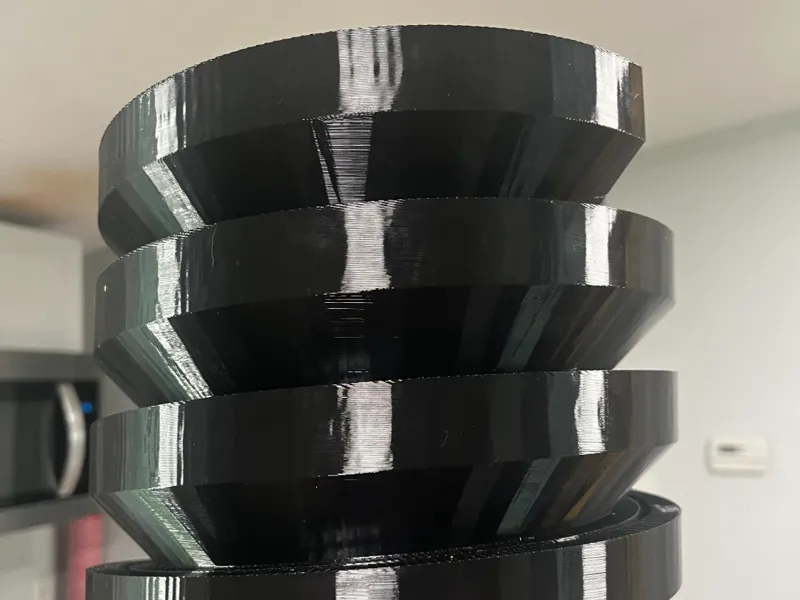 Coin helix roller coaster vortex