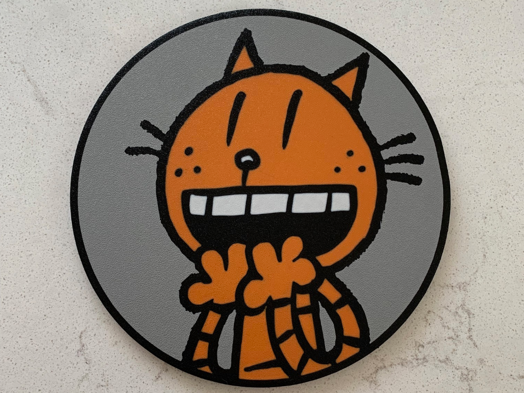 Dog Man - Petey the Cat Sign