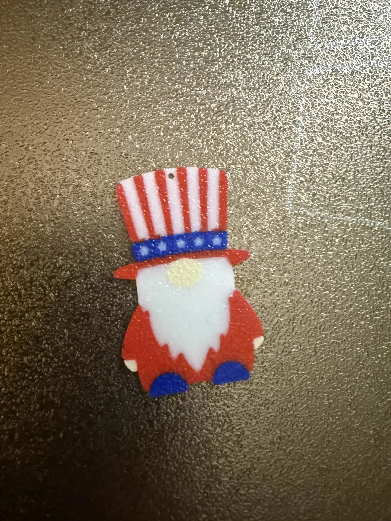 Patriotic Gnome Earrings view 2