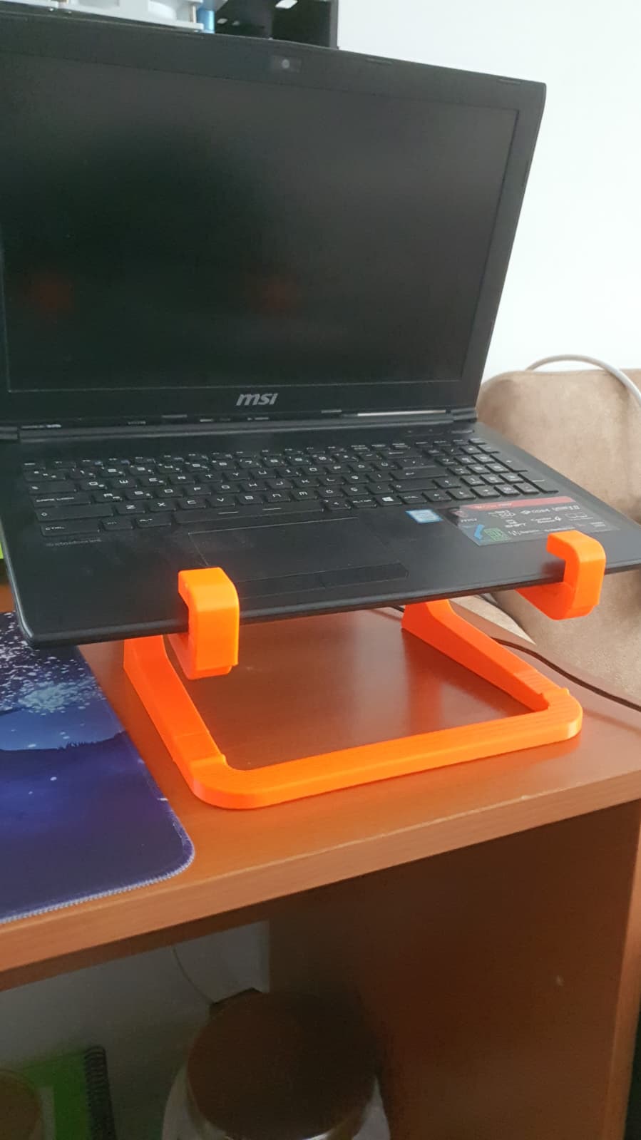 Miniatura 7 do modelo 3D Aesthetic laptop support
