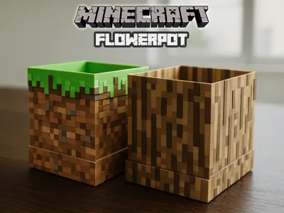 Minecraft vanilla cube pots 