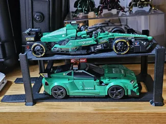 L3GO miniature car shop elevator 