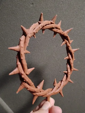 Letrero o emblema decorativo: Crown of Thorns – Religious Decoration — vista de referencia 4