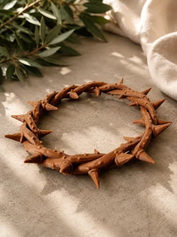 Letrero o emblema decorativo: Crown of Thorns – Religious Decoration — vista de referencia 2
