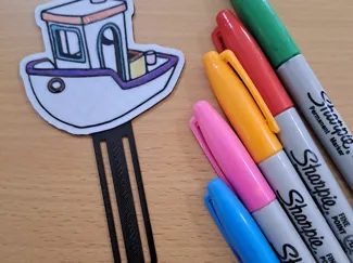benchy bookmark