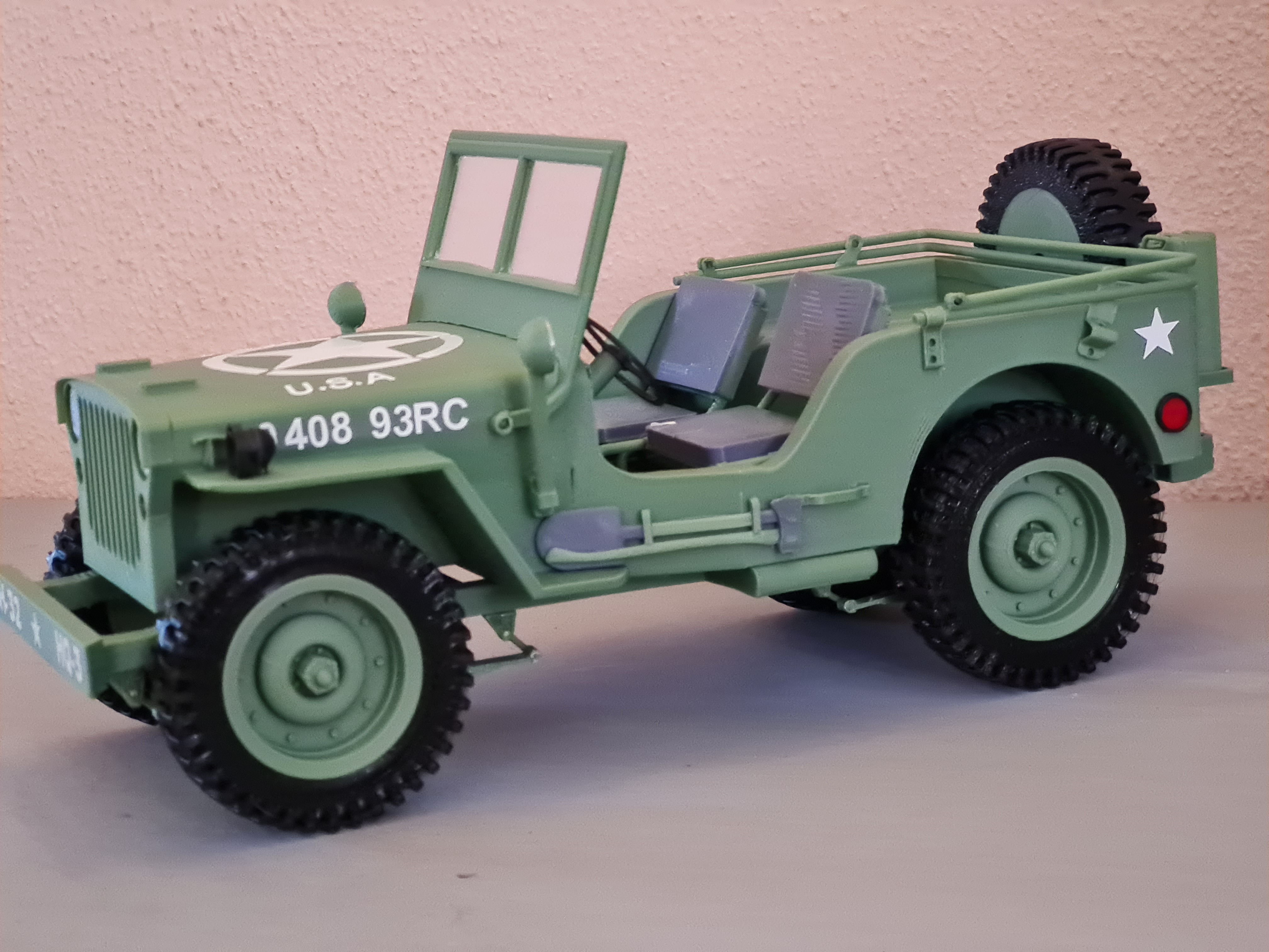 Miniatura 1 do modelo 3D Jeep Willys more Scale