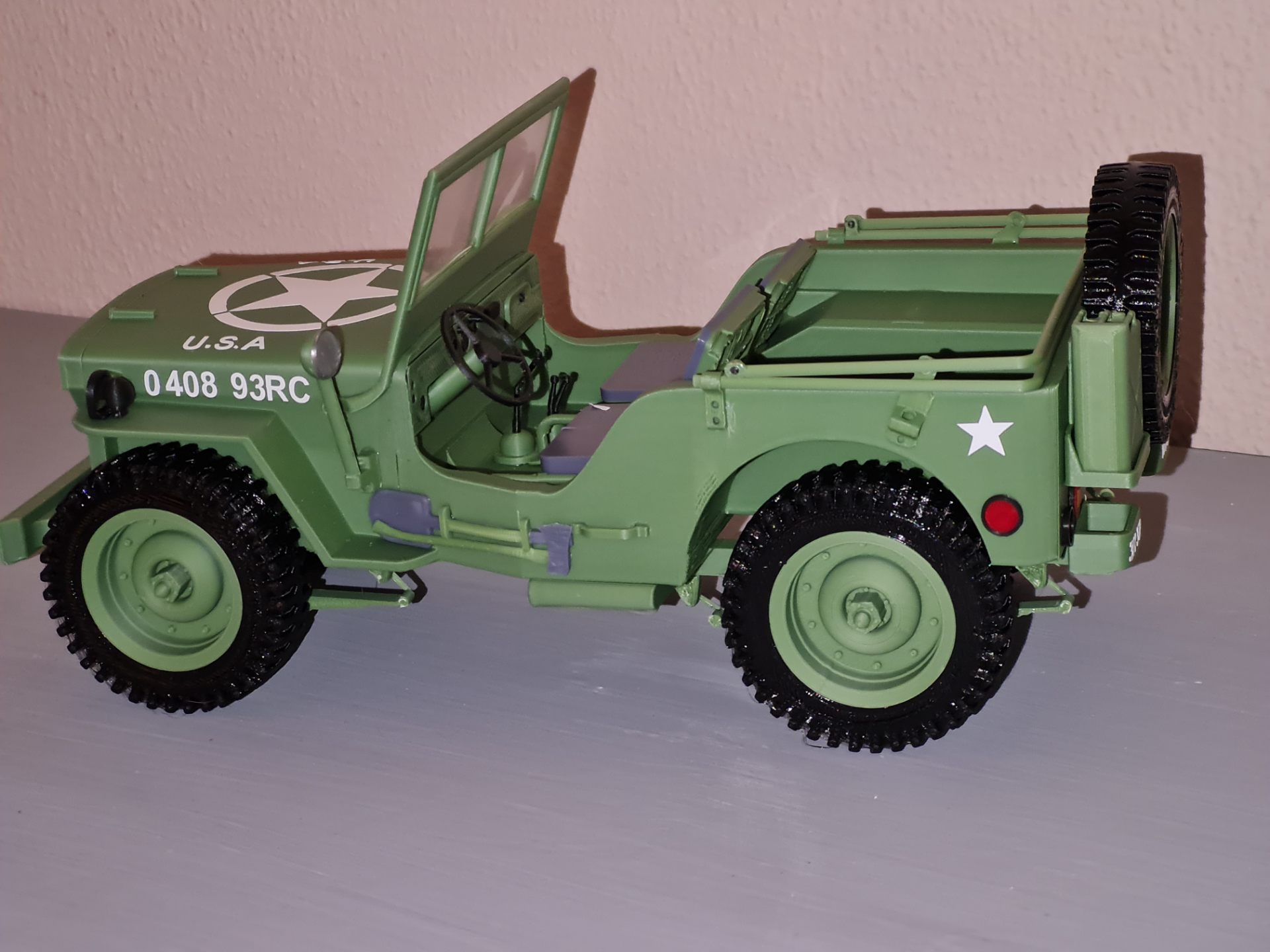 Miniatura 3 do modelo 3D Jeep Willys more Scale