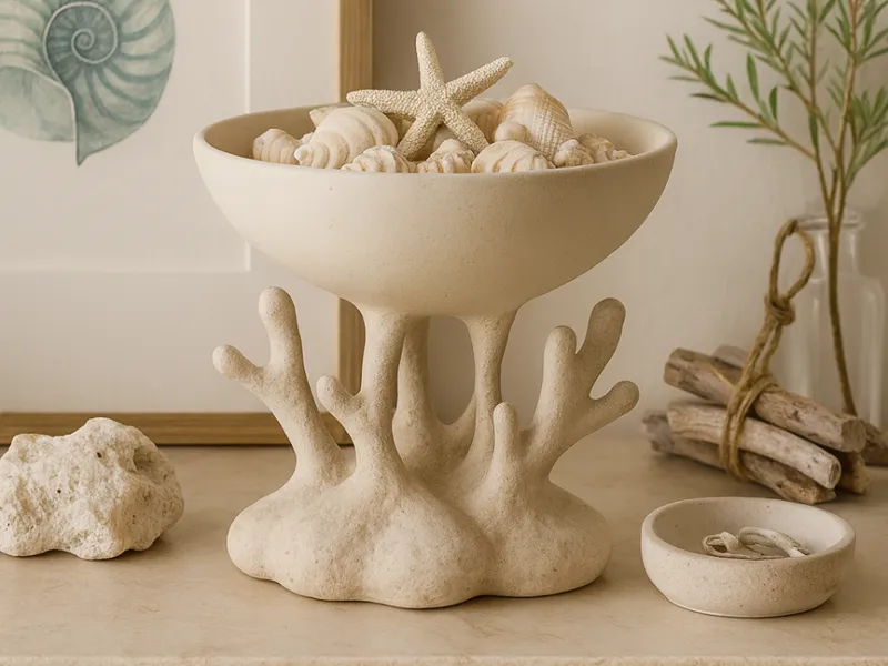Coral Reef Inspired Sculptural Catch-All Bowl