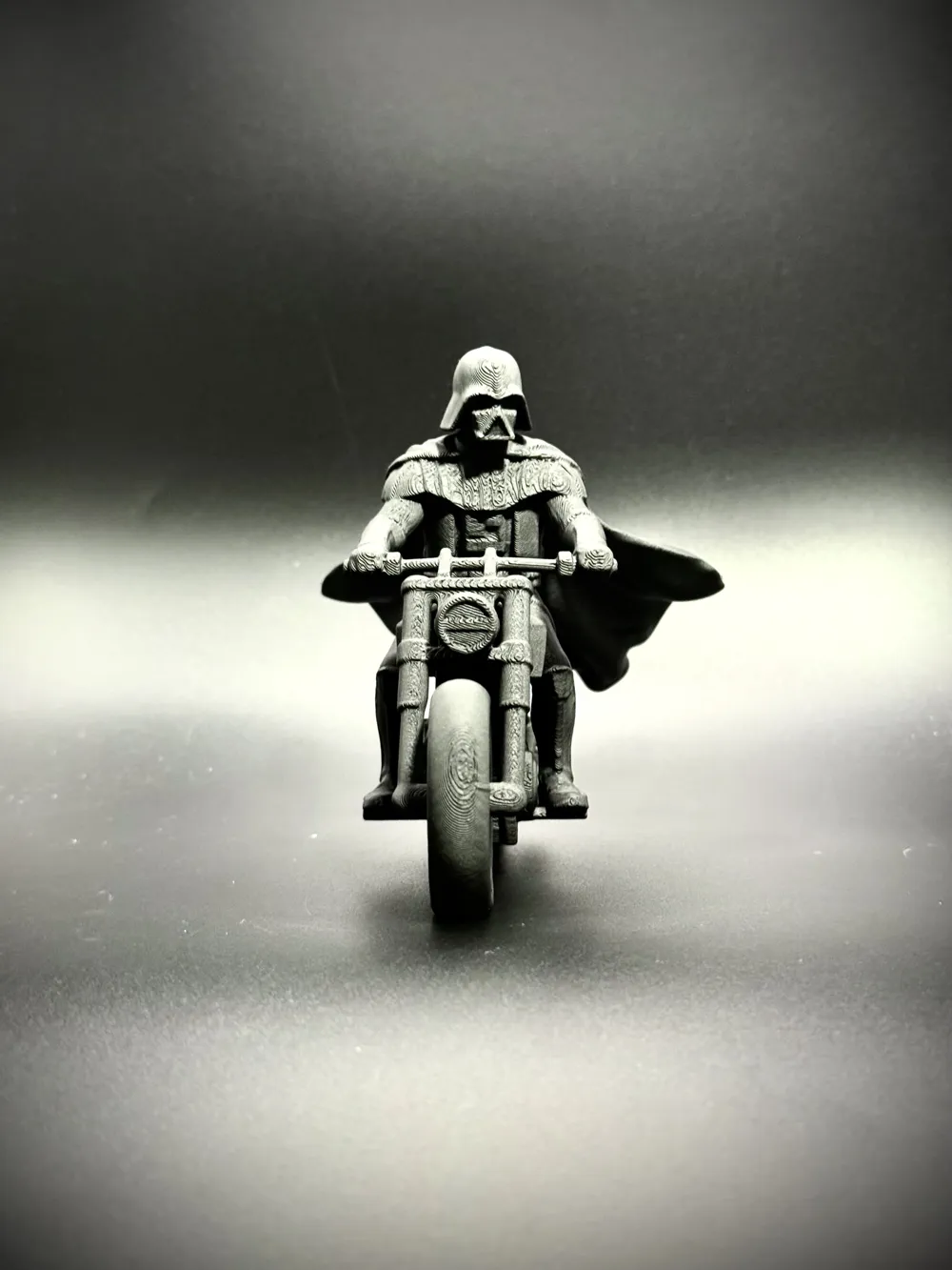 Darth Vader Riding a Motorcycle Display! - Free 3D Print Model - MakerWorld