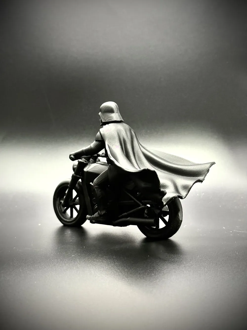Darth Vader Riding a Motorcycle Display! - Free 3D Print Model - MakerWorld