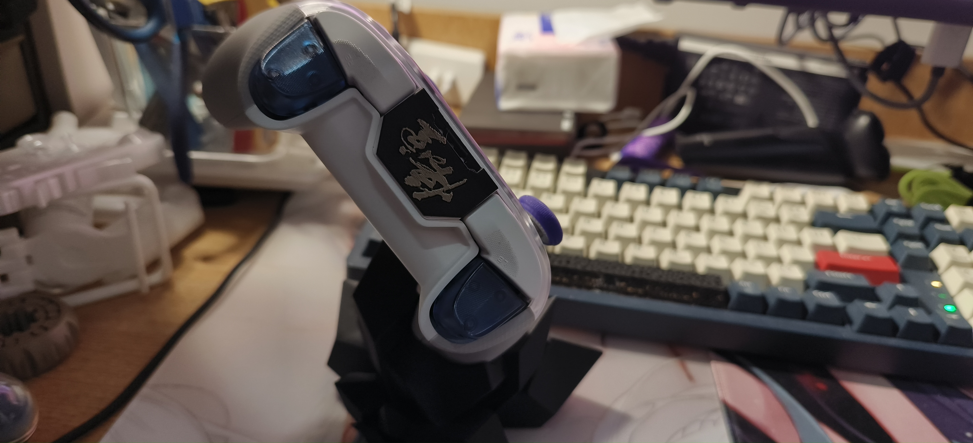 Miniatura 2 do modelo 3D 飞智游戏手柄盖板黑神话悟空浮雕字体版