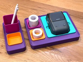 Desk Set for Niimbot B-Series Label Printers