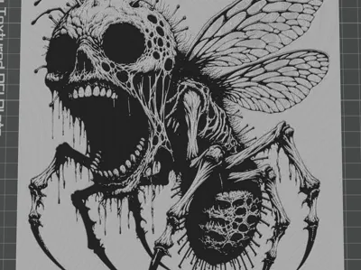 Hueforge ABEILLE HALLOWEEN  200x200