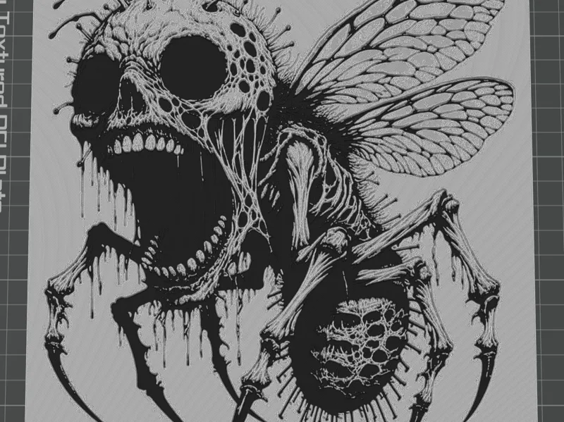 Hueforge ABEILLE HALLOWEEN  200x200
