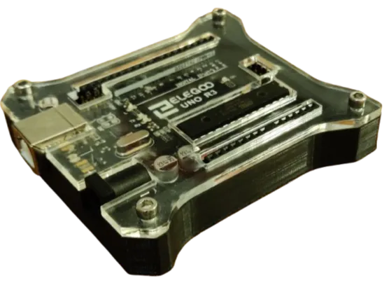 Arduino Uno Case with screwable Lid