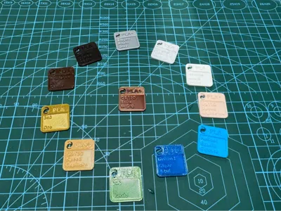 Customizable Filament Sampler